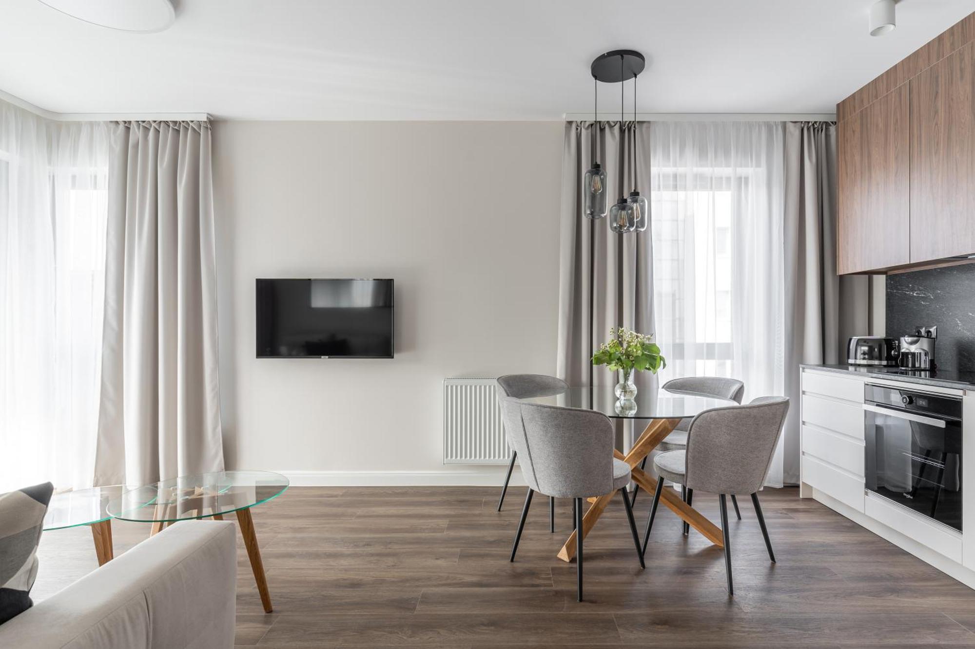 Scala City Center Apartments & Studio By Lion Apartments グダニスク エクステリア 写真